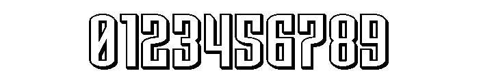 Icewave 3D Font OTHER CHARS