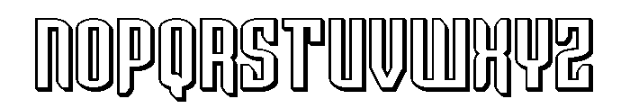 Icewave 3D Font UPPERCASE