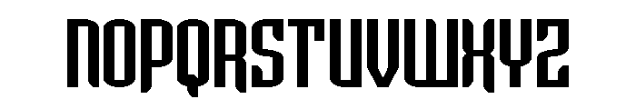 Icewave Compact Font UPPERCASE