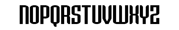 Icewave Compact Font LOWERCASE