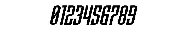 Icewave Condensed Italic Font OTHER CHARS