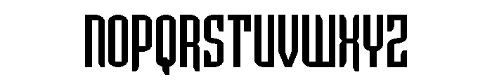 Icewave Condensed Font UPPERCASE