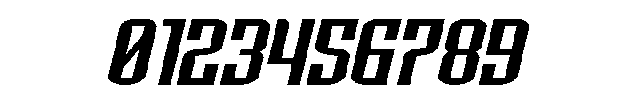 Icewave Expanded Italic Font OTHER CHARS
