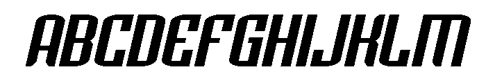 Icewave Expanded Italic FONT