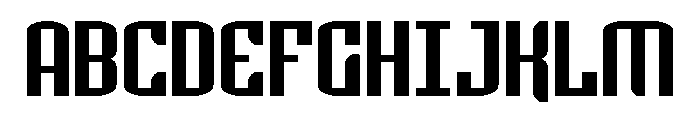 Icewave Expanded Font UPPERCASE