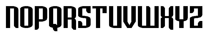 Icewave Expanded Font UPPERCASE