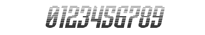 Icewave Gradient Italic Font OTHER CHARS