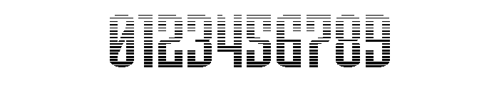 Icewave Gradient Font OTHER CHARS