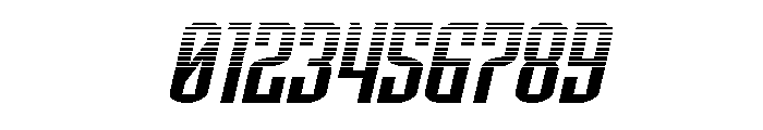 Icewave Halftone Italic Font OTHER CHARS