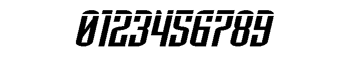 Icewave Laser Italic Font OTHER CHARS