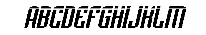 Icewave Laser Italic FONT