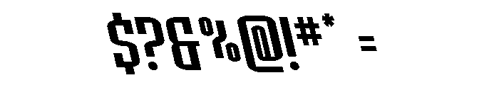 Icewave Leftalic Font OTHER CHARS