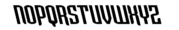 Icewave Leftalic Font UPPERCASE