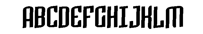 Icewave Rotalic Font UPPERCASE