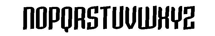 Icewave Rotalic Font LOWERCASE