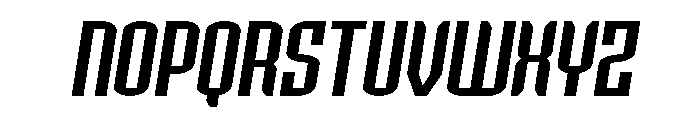 Icewave Semi-Italic Font LOWERCASE