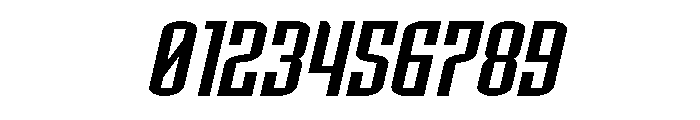 Icewave Spaced Italic Font OTHER CHARS