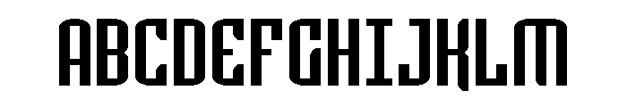 Icewave Spaced Font UPPERCASE