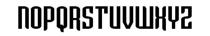 Icewave Spaced Font UPPERCASE