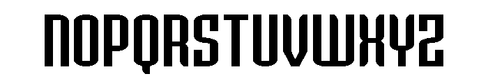 Icewave Spaced Font LOWERCASE