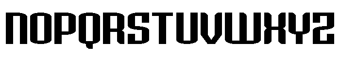Icewave Wide Font LOWERCASE