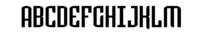 Icewave Font UPPERCASE