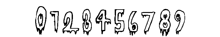 Icicle Chill Regular Font OTHER CHARS