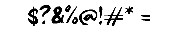 Icika Font OTHER CHARS