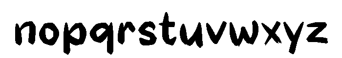 Icika Font LOWERCASE