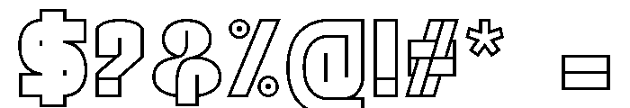 Icip Font OTHER CHARS
