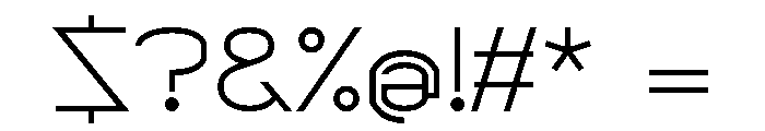 Icir Font OTHER CHARS