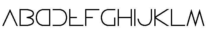 Icir Font UPPERCASE
