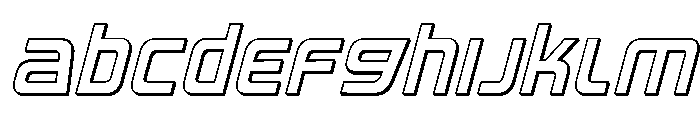 Iconoplastic 3D Italic FONT