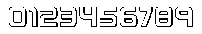 Iconoplastic 3D Font OTHER CHARS
