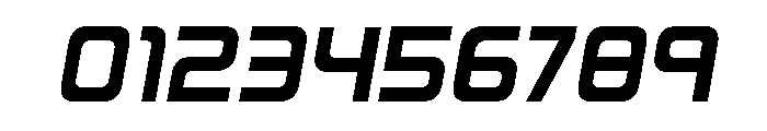 Iconoplastic Compact Semi-Ital Font OTHER CHARS