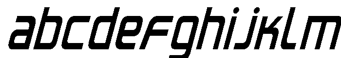 Iconoplastic Condensed Italic Font
