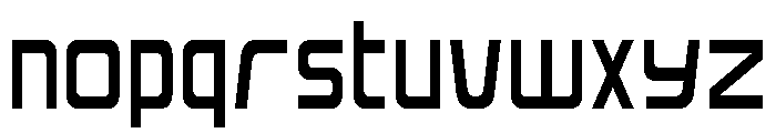 Iconoplastic Condensed Font LOWERCASE