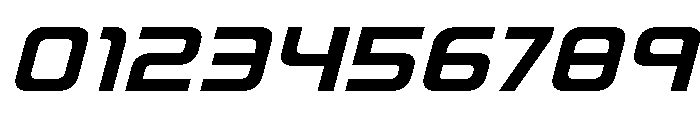 Iconoplastic Expanded Italic Font OTHER CHARS