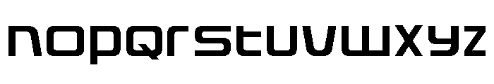 Iconoplastic Expanded Font UPPERCASE