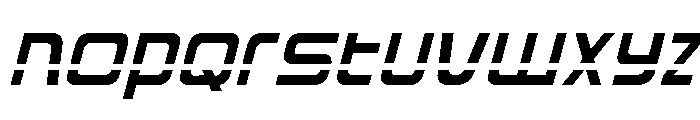 Iconoplastic Laser Italic Font UPPERCASE