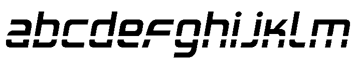 Iconoplastic Laser Semi-Italic Font