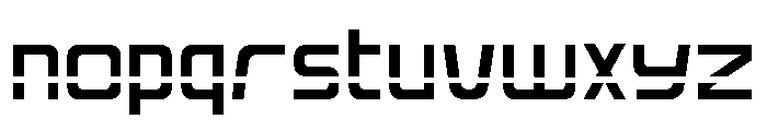 Iconoplastic Laser Font LOWERCASE