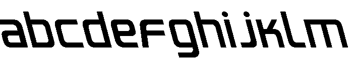 Iconoplastic Leftalic Font UPPERCASE
