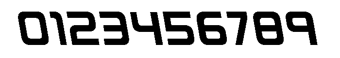 Iconoplastic Semi-Leftalic Font OTHER CHARS