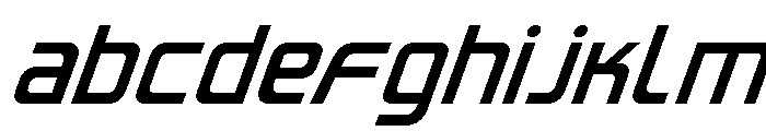 Iconoplastic Super-Italic Font UPPERCASE