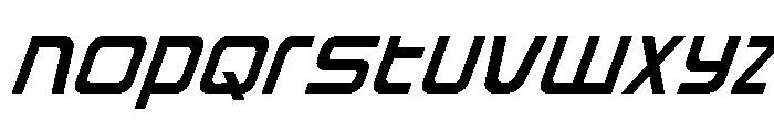 Iconoplastic Super-Italic Font UPPERCASE