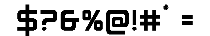 Iconoplastic Font OTHER CHARS
