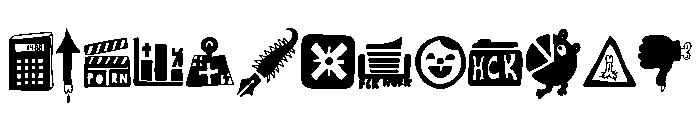 Icons Loco Web Font LOWERCASE