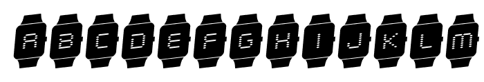 iChrono Rotalic Font LOWERCASE