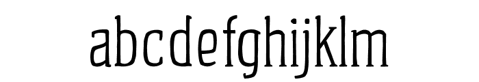 iCiel Altus Serif Font LOWERCASE